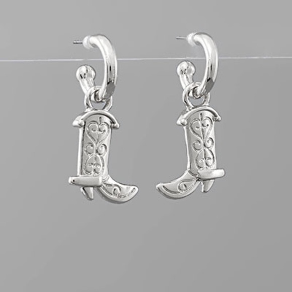 Cowboy Boots Hoops - Picture 2 of 2